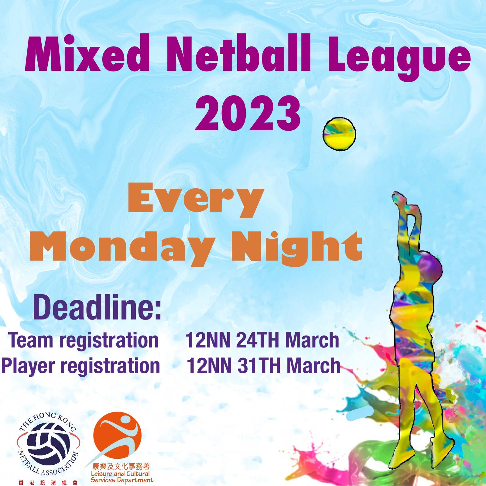 Mixed Netball League 2023