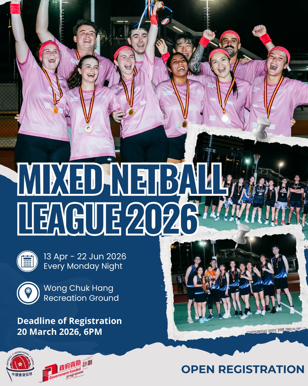 Mixed Netball League 2026